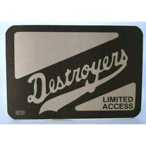 George Thorogood And The Destroyers Backstage Concert Pass Original Rock Music